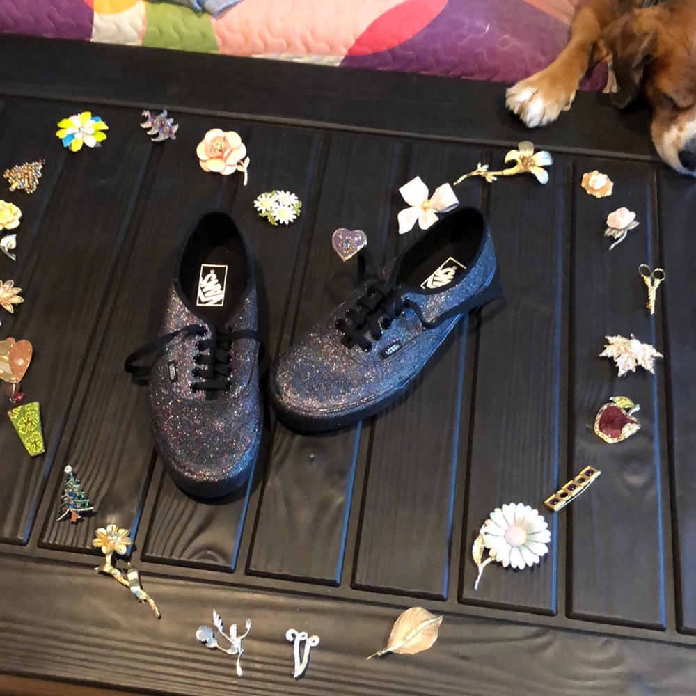 Sparkly Vans! 🤗